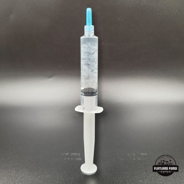 Flatland Fungi gourmet liquid culture syringe